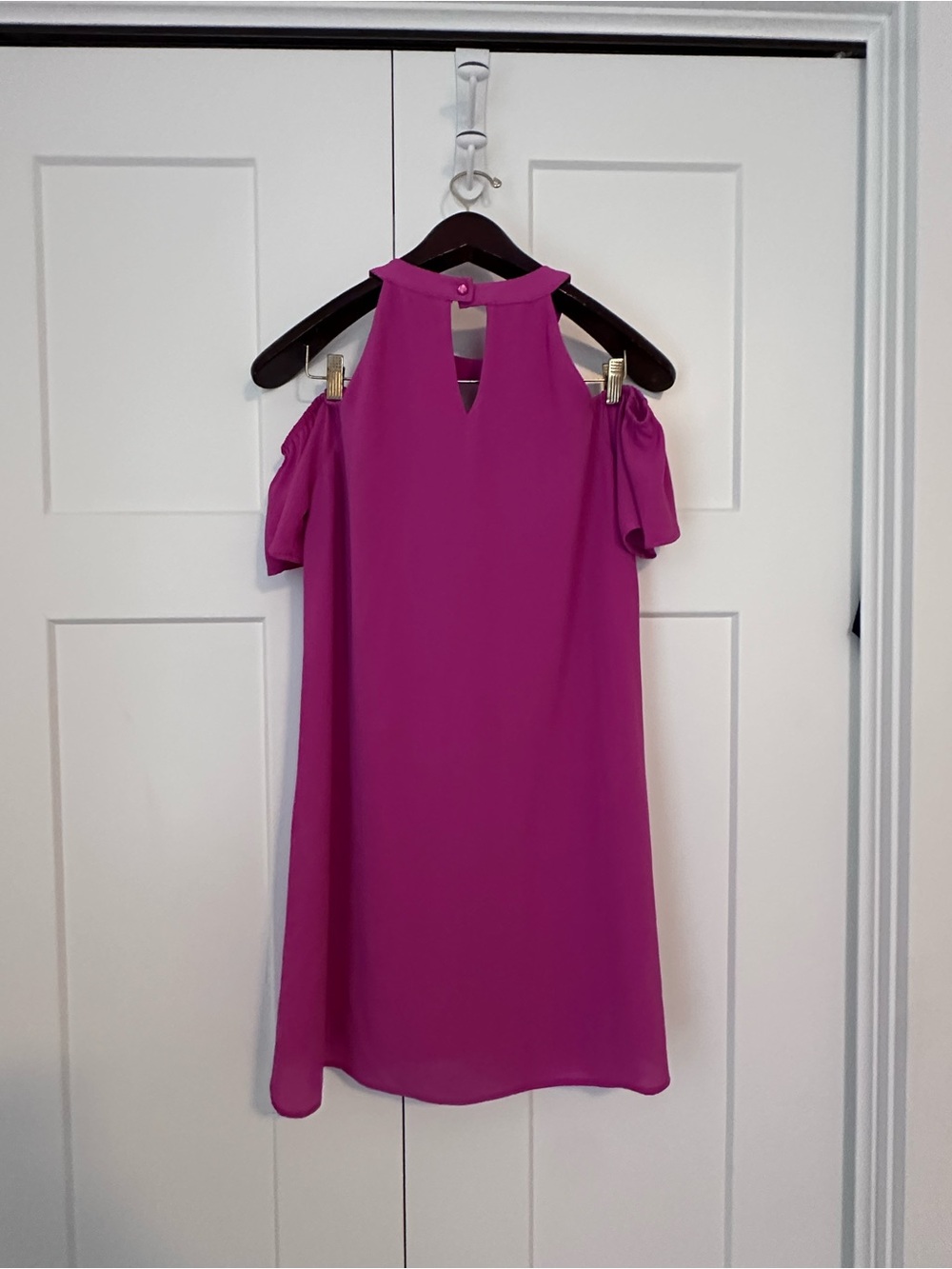 Blue Rain Hot Pink Women's Dress Label Detail